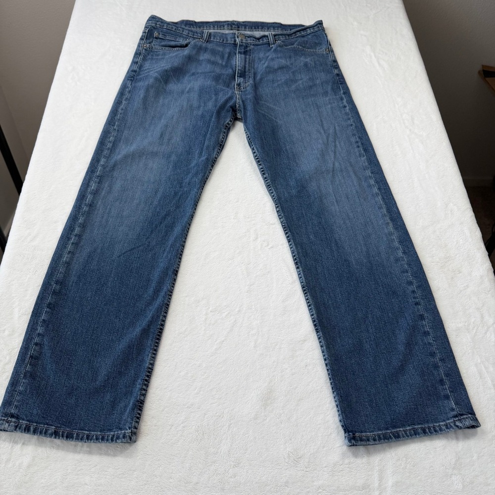 Levi's 505 Regular Fit Jeans Mens W38 L30 Blue Good Straight Leg 00505-0804